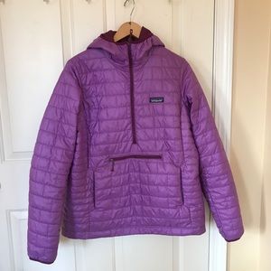 Patagonia Women’s Nano Puff Bivy Pullover, Açaí